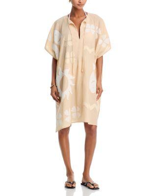 Sunup Applique Caftan Swim Cover-Up by ECHO
