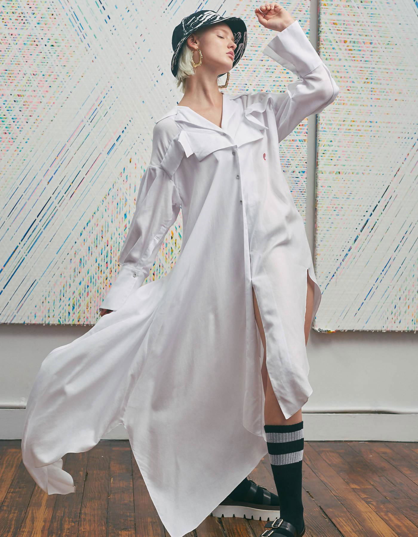 Emerson Dress Off white by ECHTEGO