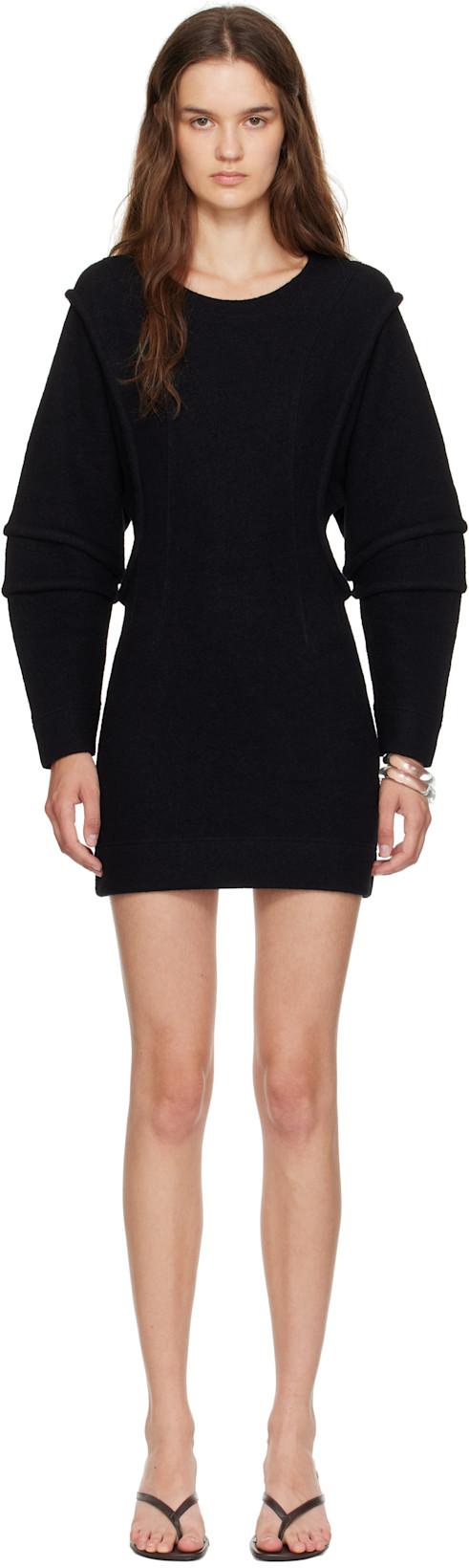 Black Pallas Minidress by ECKHAUS LATTA