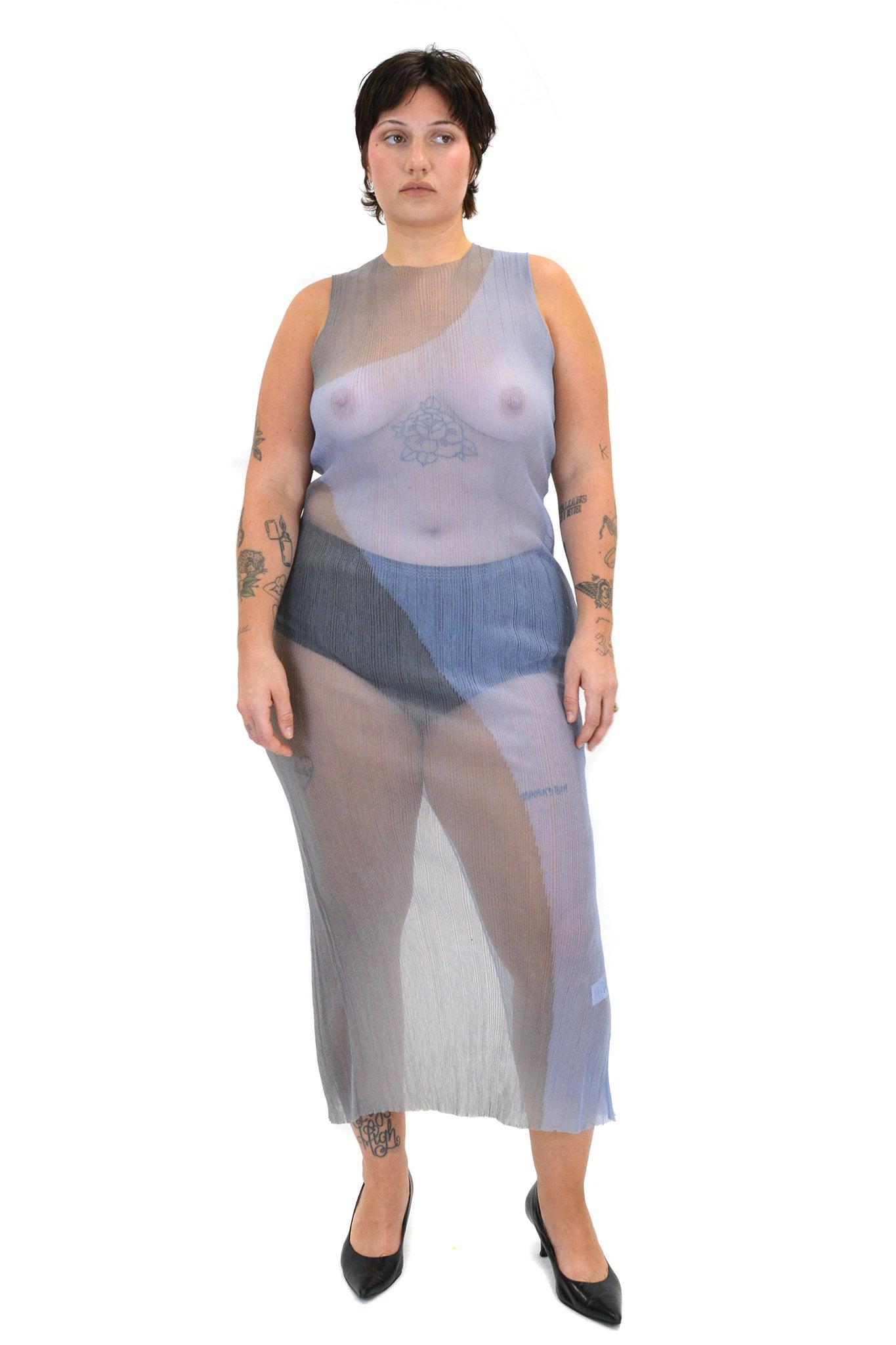 Eckhaus Latta Watercolour Dress by ECKHAUS LATTA