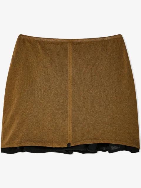 Veil skirt by ECKHAUS LATTA