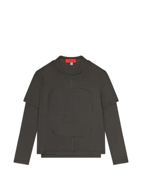 Void long-sleeve sweater by ECKHAUS LATTA