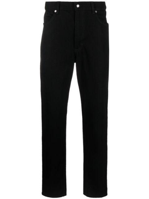 mid-rise straight-leg jeans by ECKHAUS LATTA