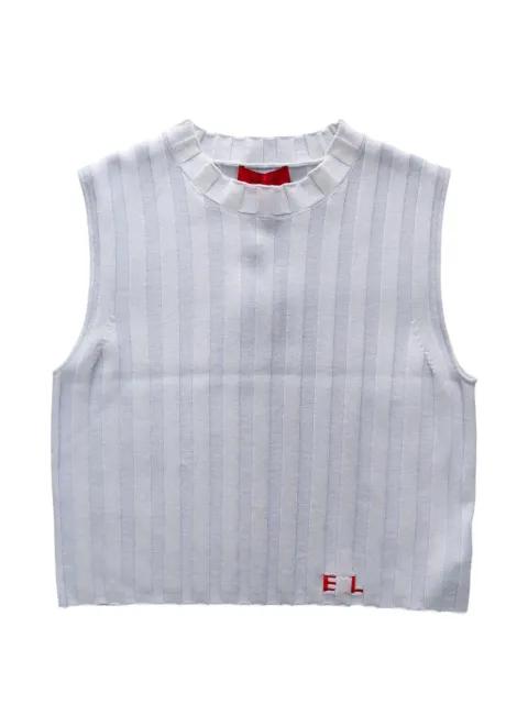 ribbed-knit top by ECKHAUS LATTA