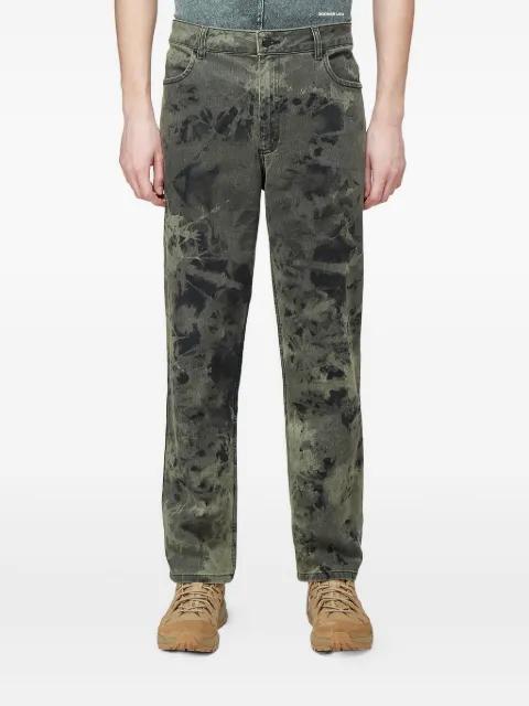 tie-dye jeans by ECKHAUS LATTA