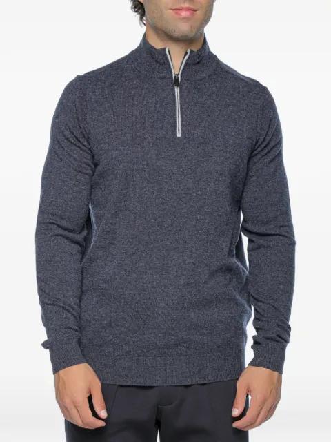 Larch quarter-zip sweater by ECOALF