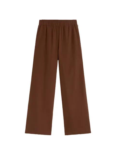 Moss elasticated-waistband  trousers by ECOALF