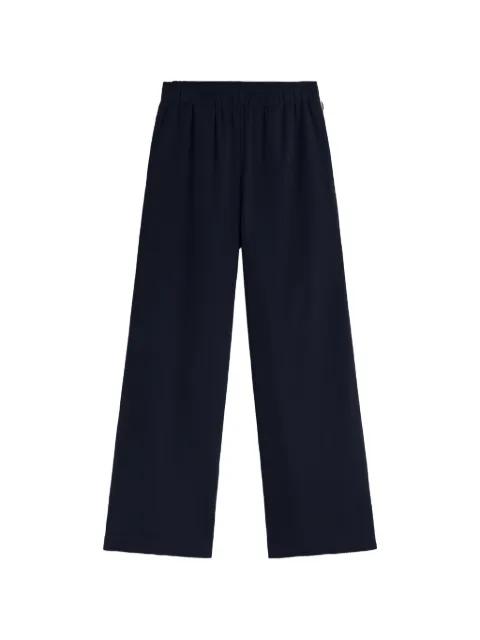 Moss elasticated wide-leg trousers by ECOALF