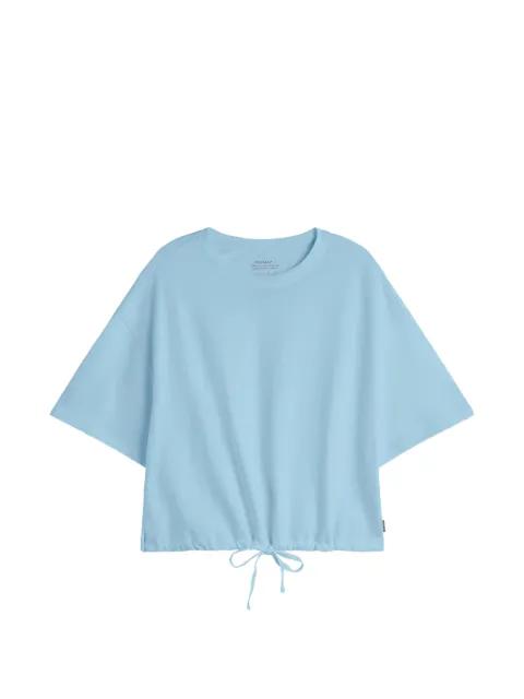 Neiva drawstring-hem T-shirt by ECOALF
