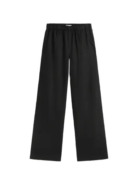 drawstring wide-leg trousers by ECOALF