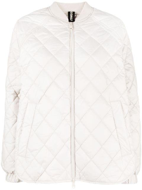 padded zip-up jacket by ECOALF