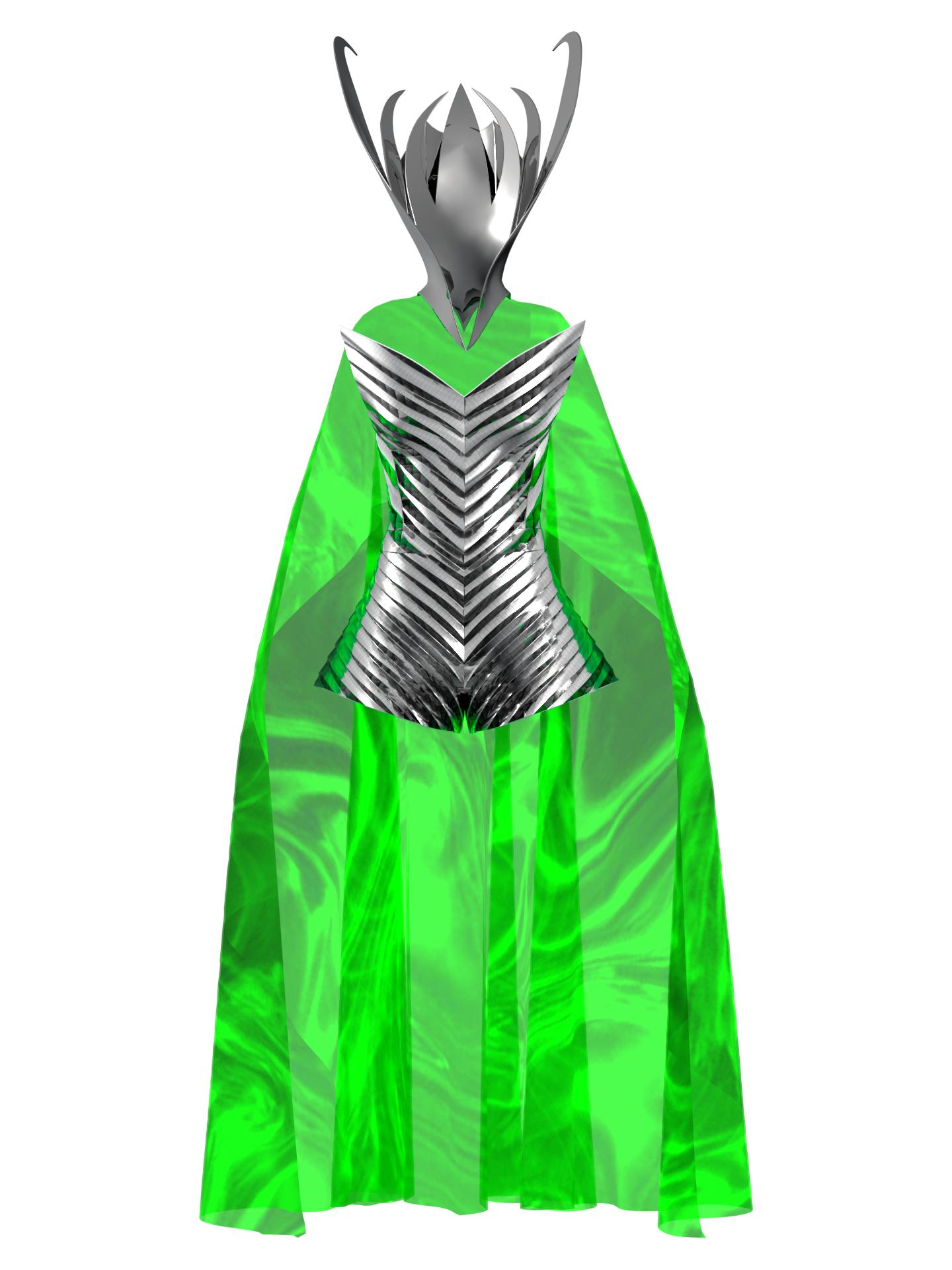 Space Queen Coat by ECOOLSKA Space Queen Coat by ECOOLSKA