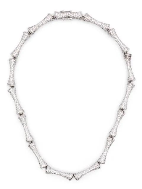 Pavé Bambu necklace by EDDIE BORGO