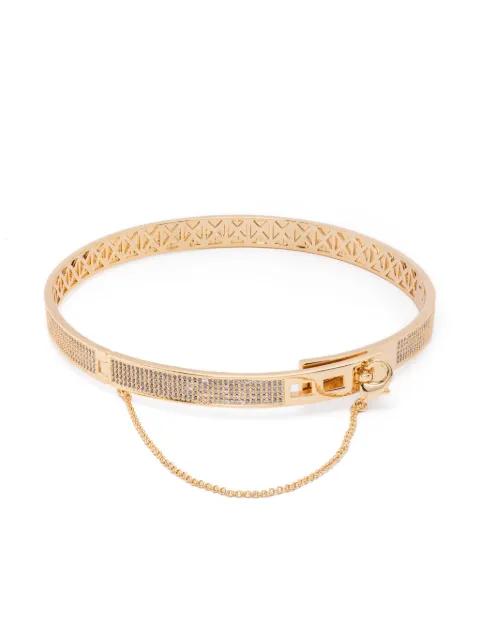 Safety Chain choker necklace by EDDIE BORGO