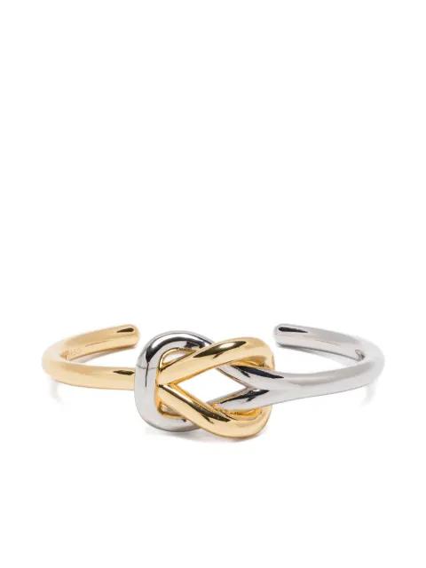 Slipknot cuff bracelet by EDDIE BORGO