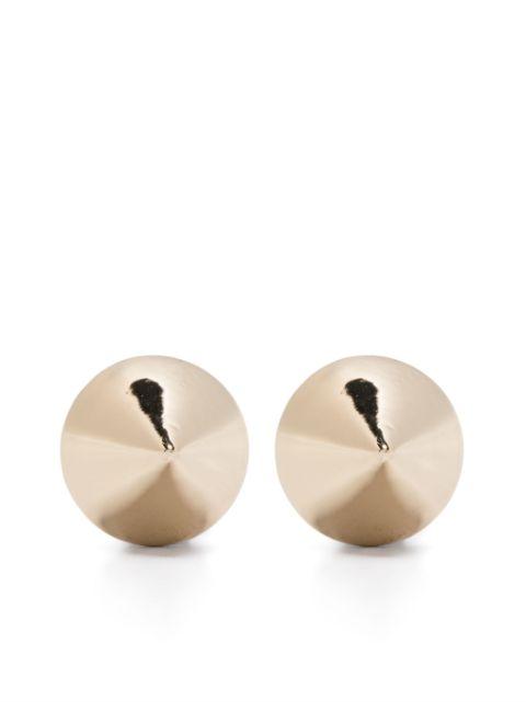cone stud earrings by EDDIE BORGO