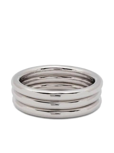 cylinder bangles (set of three) by EDDIE BORGO