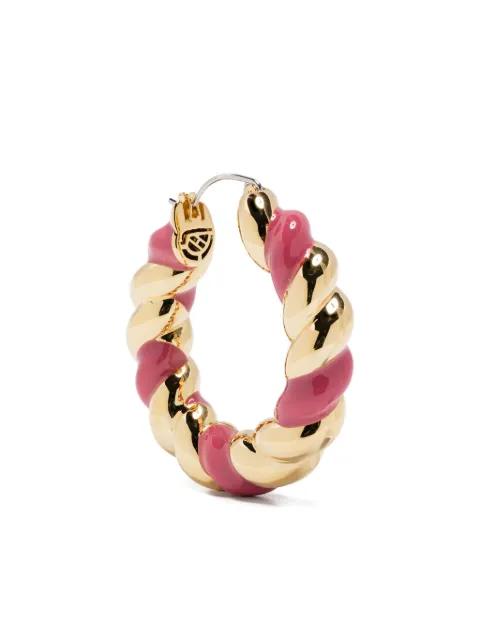 enamel rope hoops by EDDIE BORGO