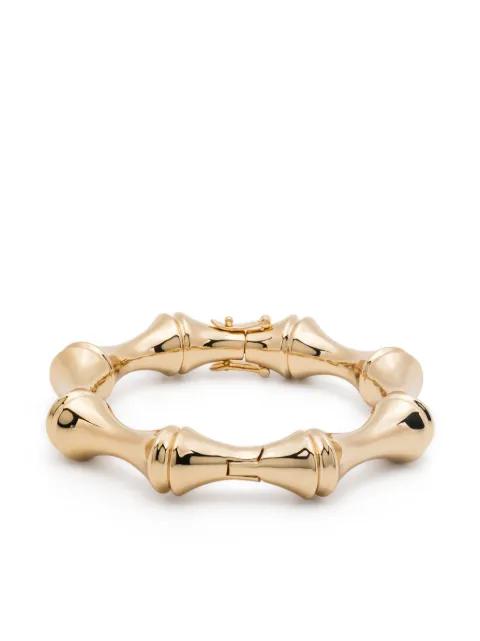 large Bamboo bangle bracelet by EDDIE BORGO