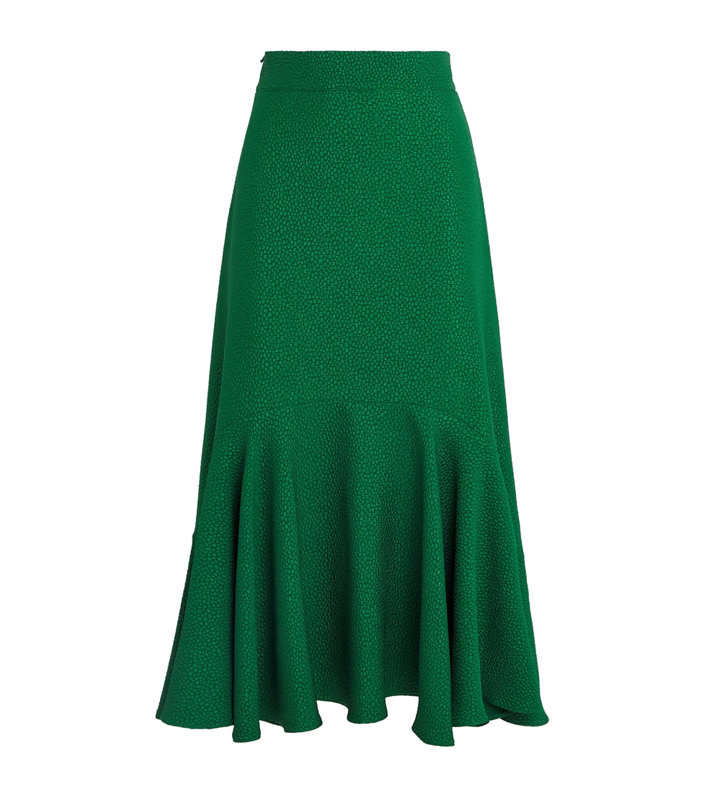Bubble Jacquard Hannah Midi Skirt by EDELINE LEE