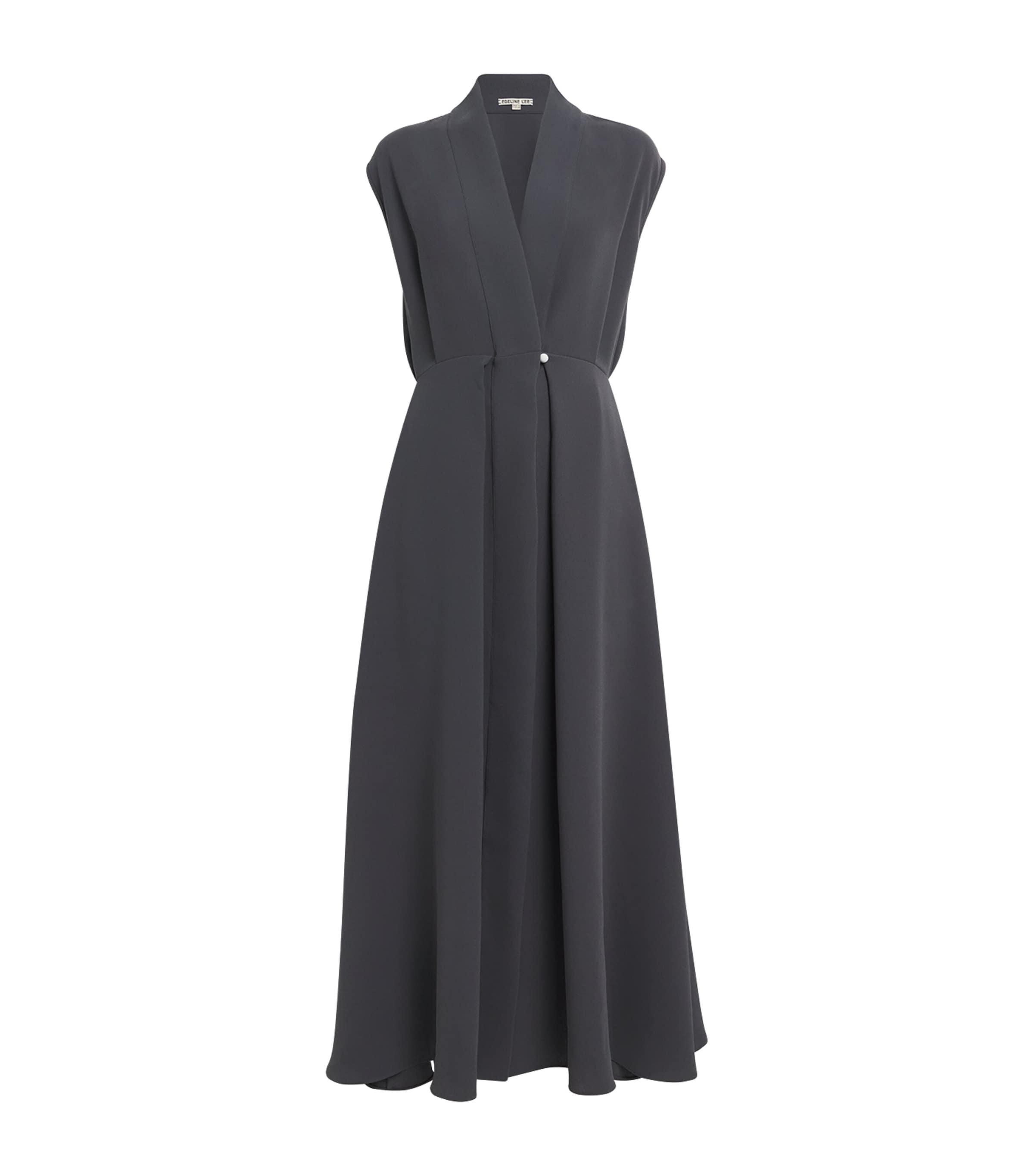Edeline Lee Georgette Silla Midi Dress by EDELINE LEE