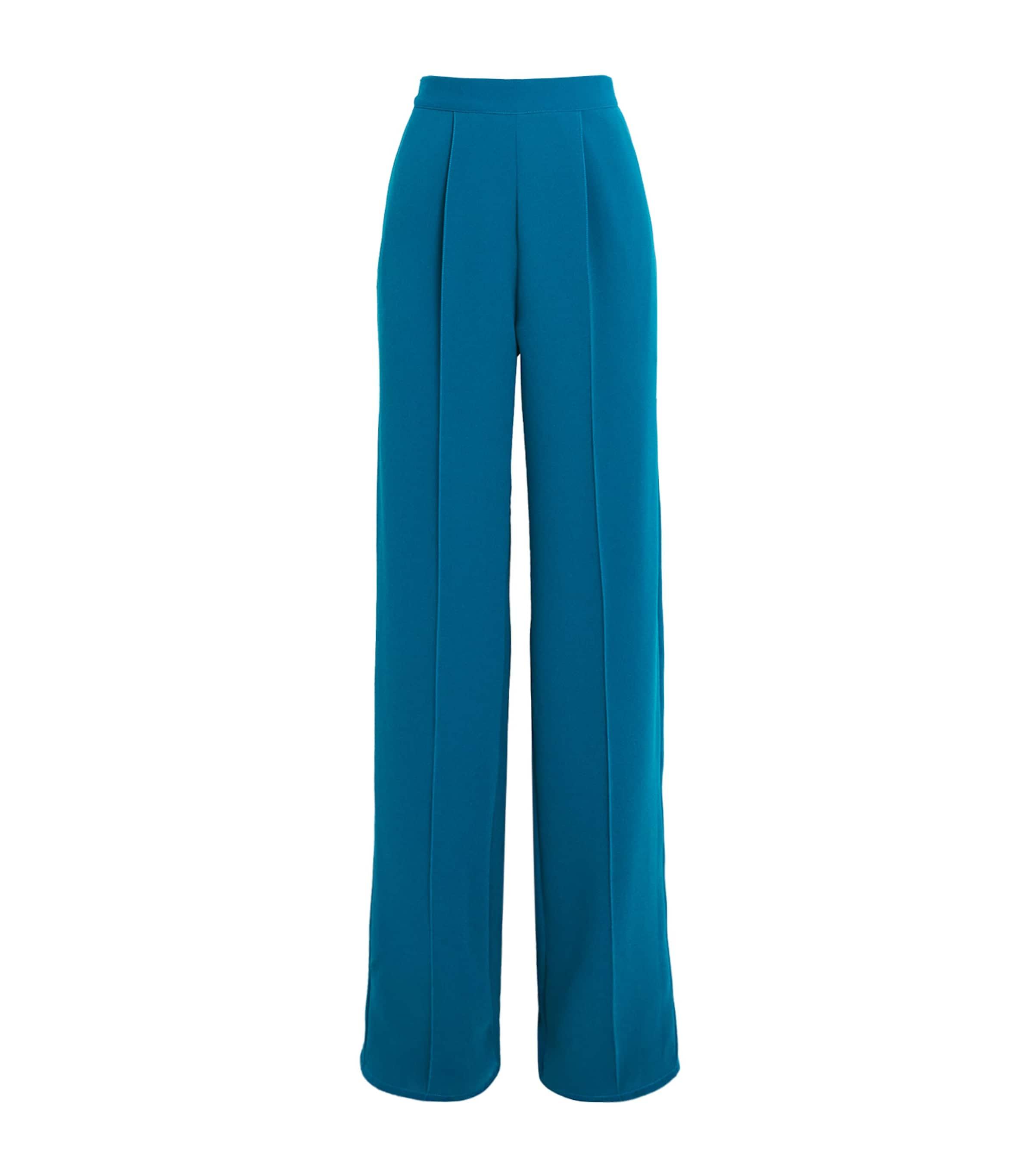 Edeline Lee Pleated Lowell High-Rise Trousers by EDELINE LEE