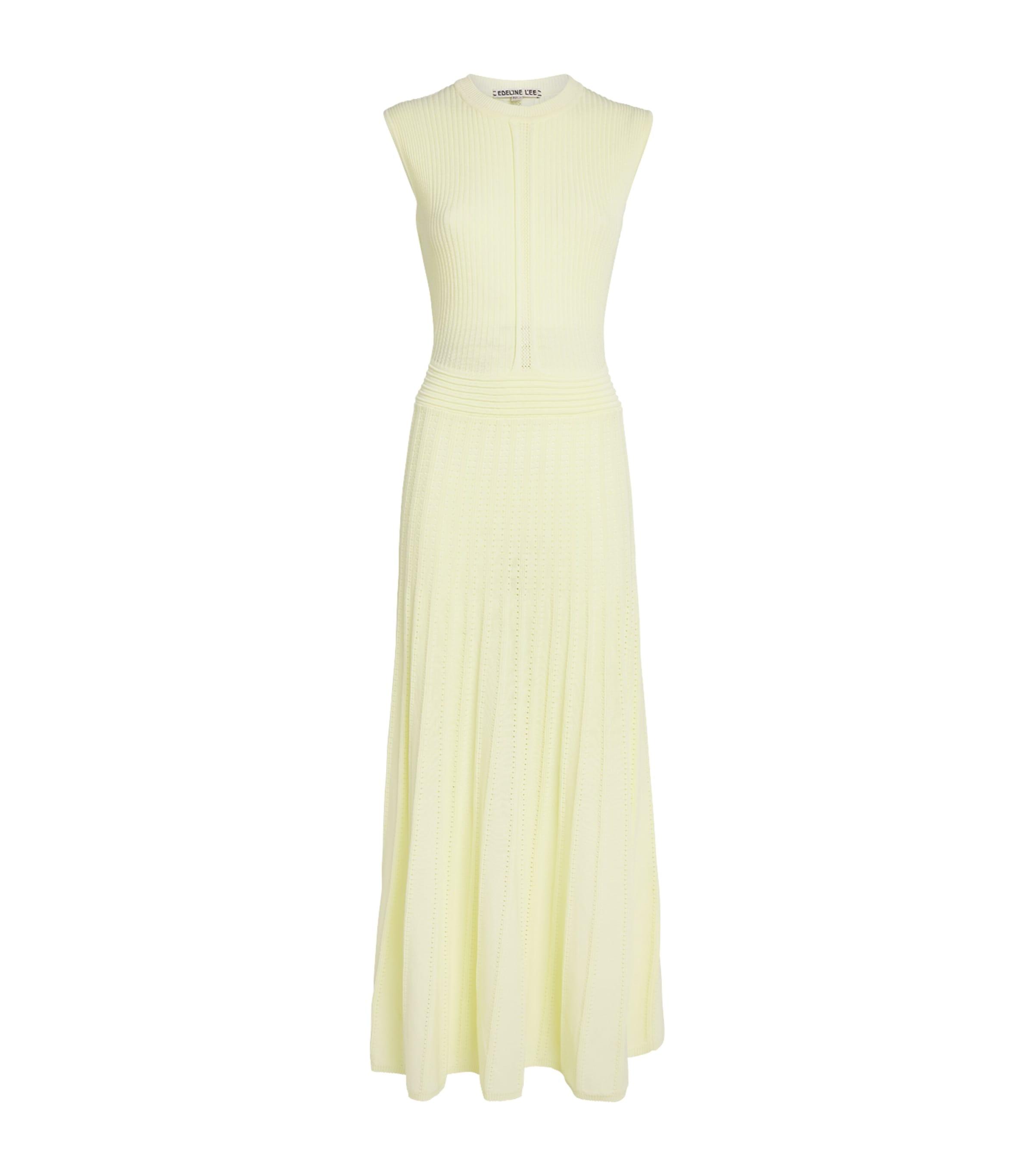 Knitted Sleeveless Maxi Dress by EDELINE LEE