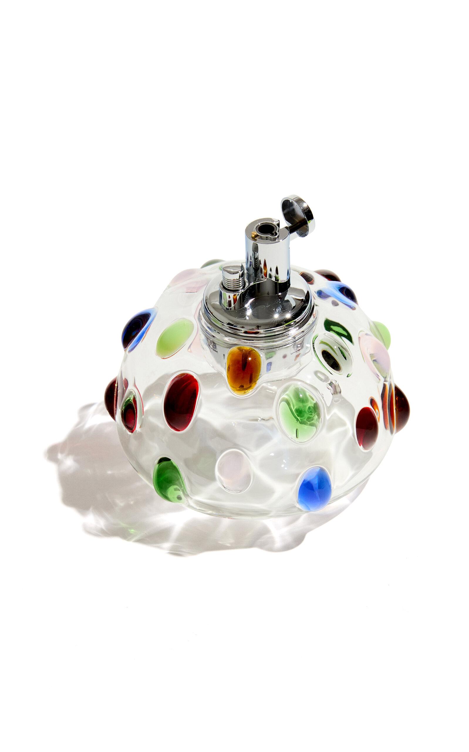 Edie Parker - Bumpy Glass Tabletop Lighter - Multi - Moda Operandi by EDIE PARKER