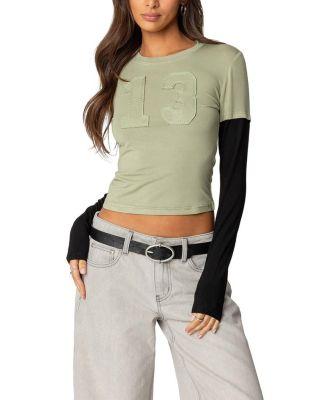 13 Layered Long Sleeve T Shirt by EDIKTED