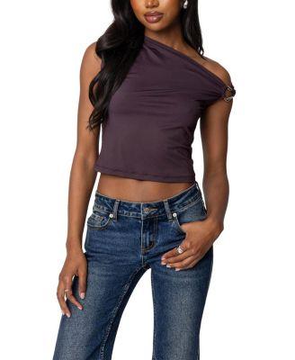 Abstract Metal Ring Asymmetric Top by EDIKTED