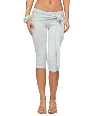 Adara Tie Capri Pants by EDIKTED