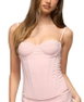 Alixa Pleated Detachable Straps Corset by EDIKTED Alixa Pleated Detachable Straps Corset by EDIKTED