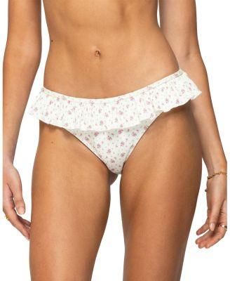 Amelia Ruffled Bikini Bottom by EDIKTED