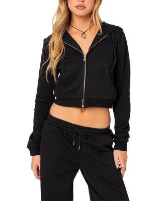 Annalise Zip Up Hoodie by EDIKTED