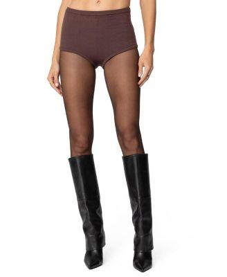 Ashlin Knit Micro Shorts by EDIKTED