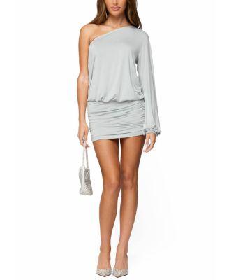Athelia One Shoulder Mini Dress by EDIKTED