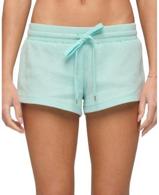 Baila Waffle Shorts by EDIKTED