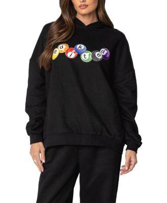 Billiard Oversized Hoodie by EDIKTED