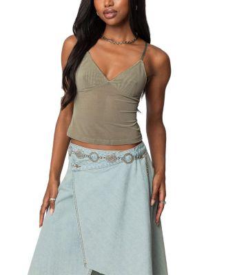 Blake Mesh Tank Top by EDIKTED Blake Mesh Tank Top by EDIKTED