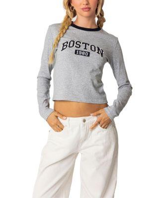 Boston Long Sleeve T Shirt by EDIKTED