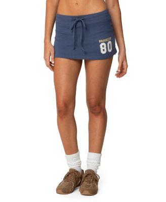Brooklyn Embroidered Micro Skort by EDIKTED