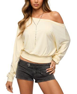 Caisynne Off Shoulder Top by EDIKTED