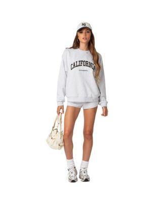 California girl oversized sweatshirt by EDIKTED