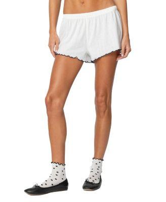 Chelsey Pointelle Shorts by EDIKTED