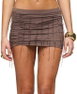 Cheryl Beaded Fringe Mini Skirt by EDIKTED