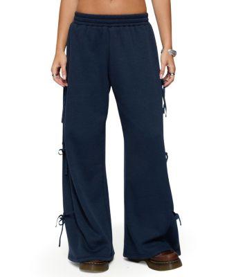 Claudette Baggy Ribbon Sweatpants by EDIKTED