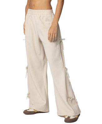Claudette Baggy Ribbon Sweatpants by EDIKTED