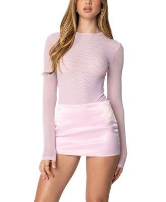 Clio Mesh Bodysuit by EDIKTED