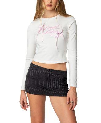 Damsel Long Sleeve T-shirt by EDIKTED