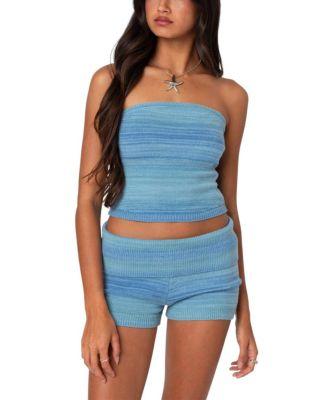 Daytona Gradient Knit Tube Top by EDIKTED